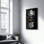 Wallity Pintura Decorativa de Vidrio Templado 46 x 72 cm